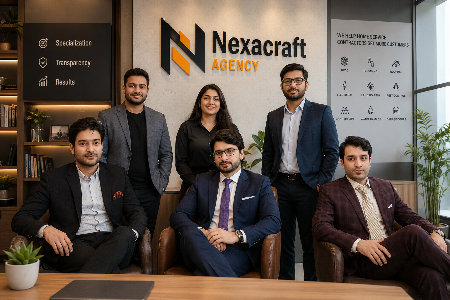 The Nexacraft Agency team